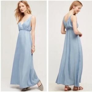 Holding Horses malpais chambray maxi dress size 8